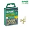 Spax Sheet Metal Screw, #6 x 1 in, Zinc Yellow Steel Flat Head Square Drive 4101020350252 - alternate 1